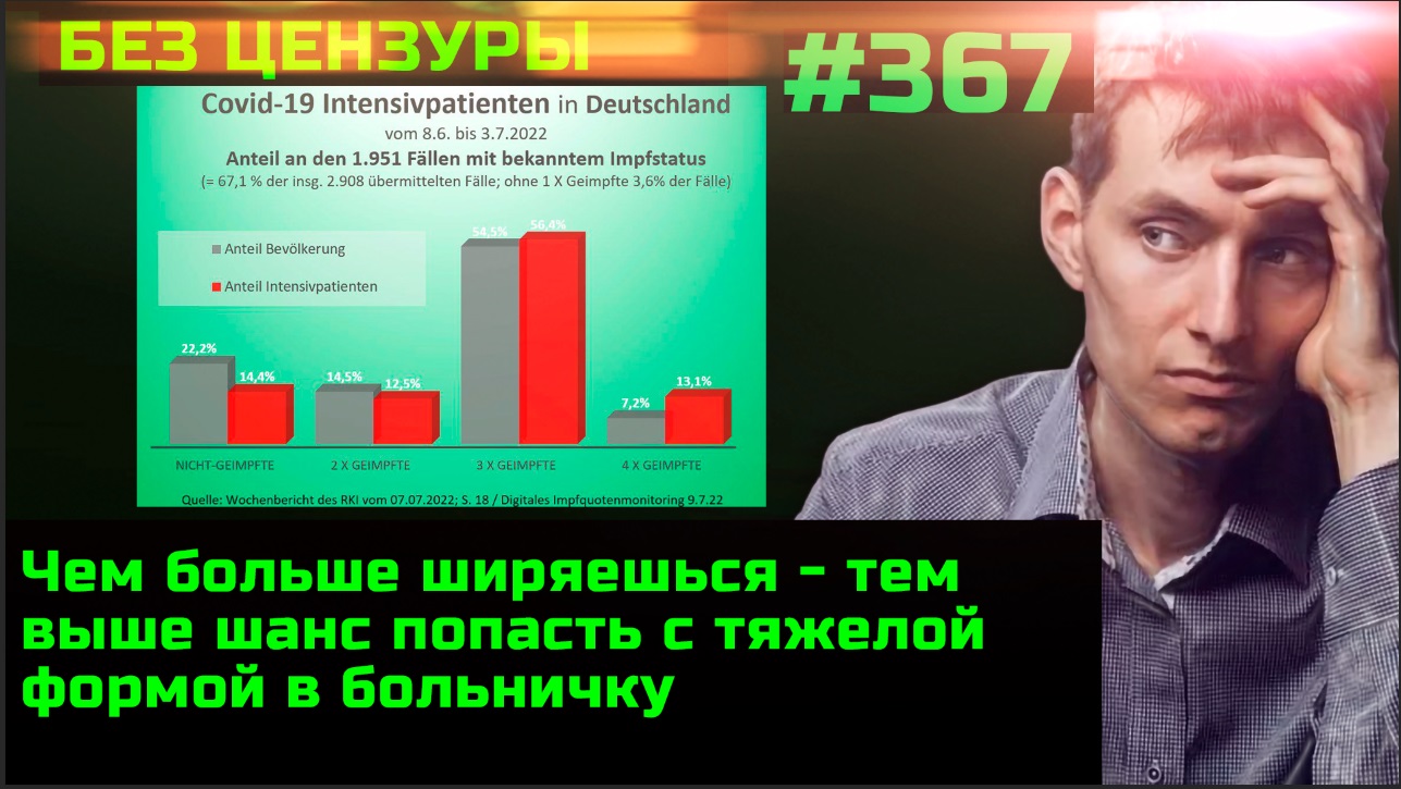 #367 Самоубийство главного вакцинатора. Уголовник Мясников меняет кремлёвский нарратив
